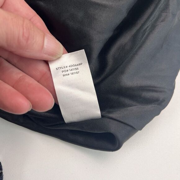 New Lulus Molinetto Floral Lace Ruffled Maxi Dress 3X Navy - Picture 16 of 16